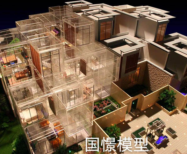 石渠县建筑模型
